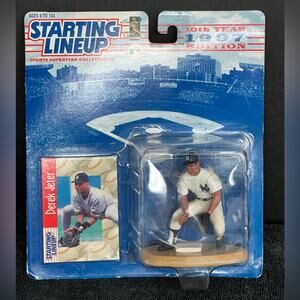 1997 Starting Lineup Derek Jeter New York Yankees